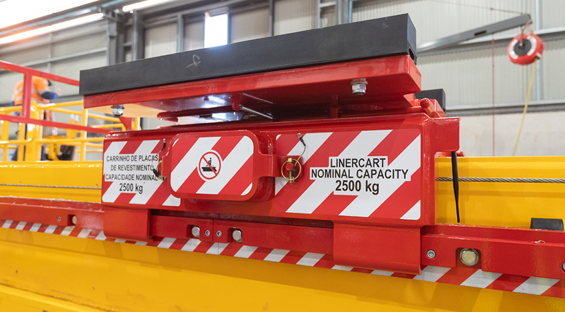 RUSSELL POWERED SLEW LINERCART