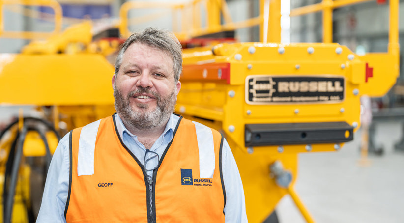 El Director de Operaciones de RME, Geoff Wadsworth