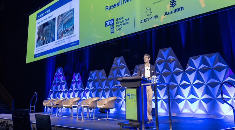 RME's Chief Engineer, Simon Thompson, delivering a keynote at GRX25