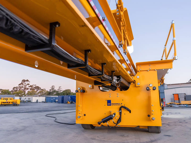 RUSSELL 7 Mill Relining Machine Safety Tie Down Interface
