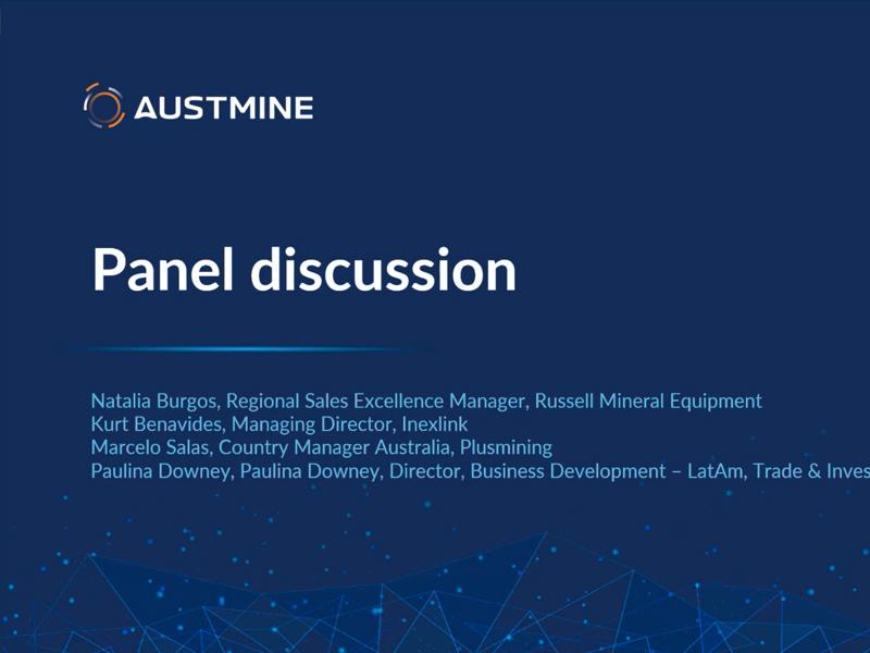 RME participates in Austmine Chile Panel Discussion Cover Slide