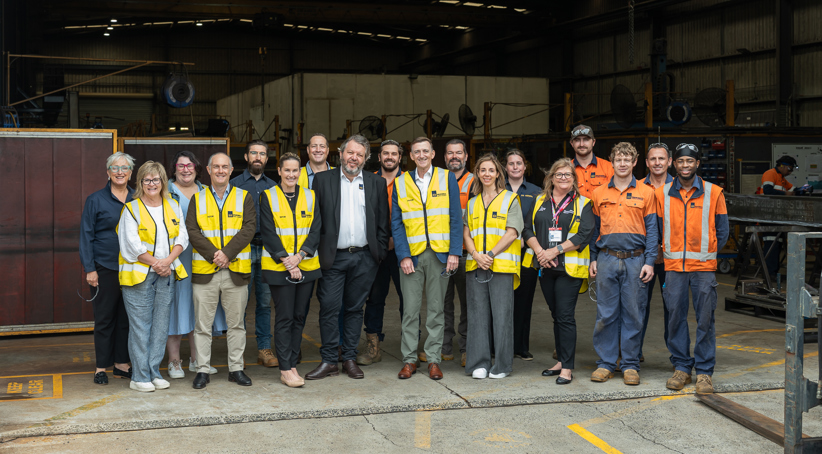 RME Leaders, RME Apprentices, and the Queensland Department of Trade, Employment and Training representatives